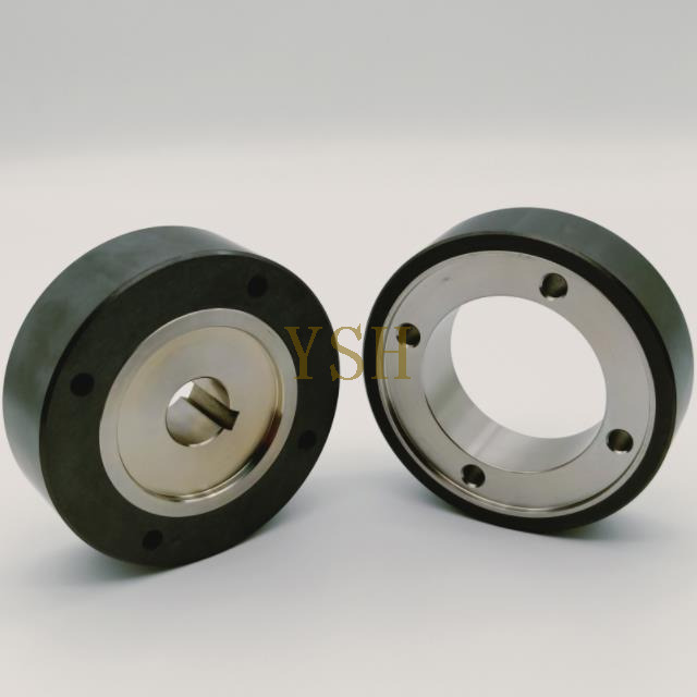 Fanuc Wire EDM Spare Parts EDM Feed Roller Black Ceramic A290-8112-X383