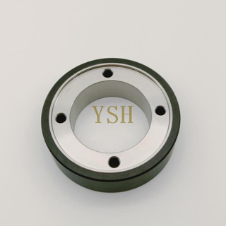 Fanuc Wire Cut EDM Parts EDM Pinch Roller Black Ceramic A290-8112-X382